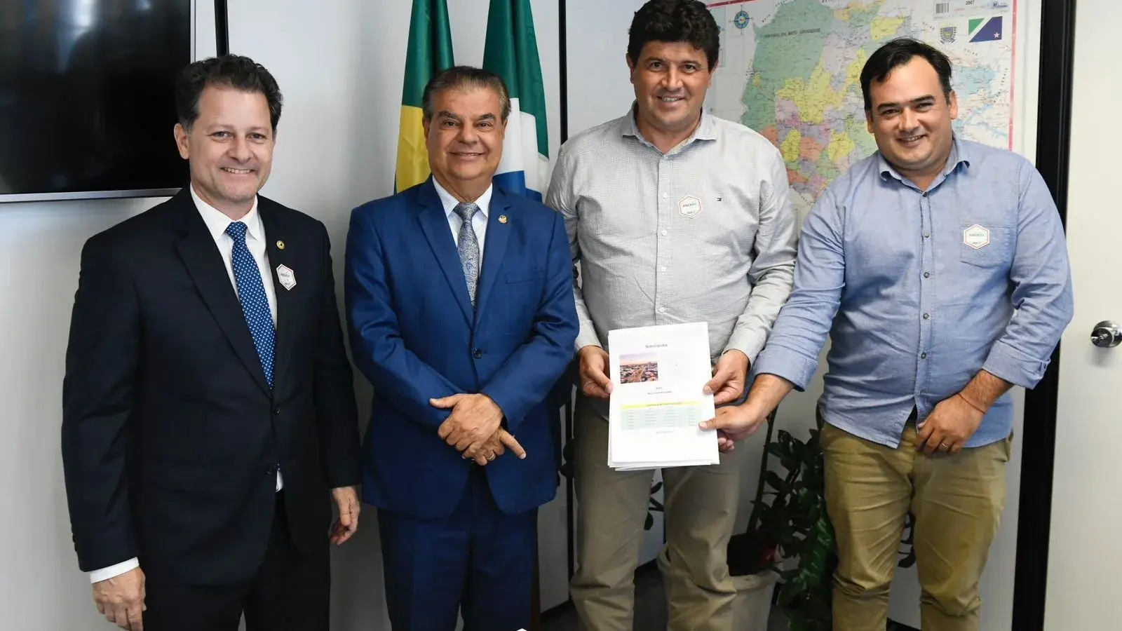 Sidrolândia busca apoio em Brasília para piscicultura e regularização fundiária